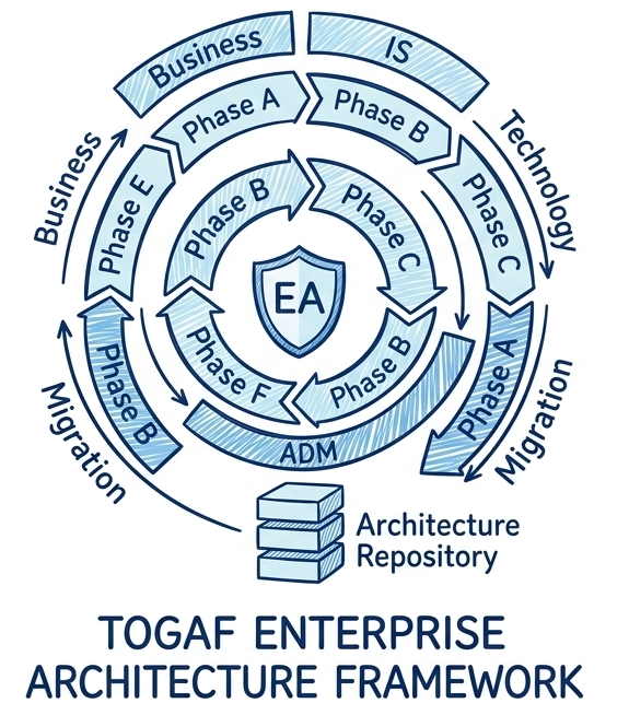 TOGAF Framework Sketch